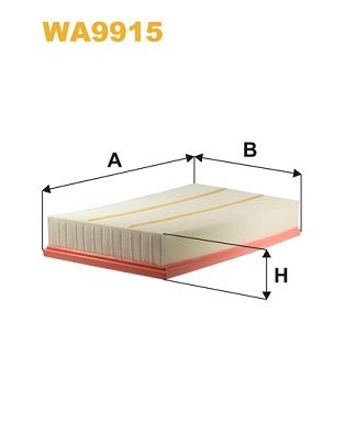 WIX FILTERS Воздушный фильтр WA9915